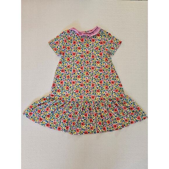 Mini Boden Floral Kids Dress - Multicolor - Picture 4 of 16
